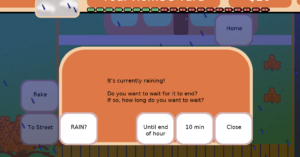 Wait for rain