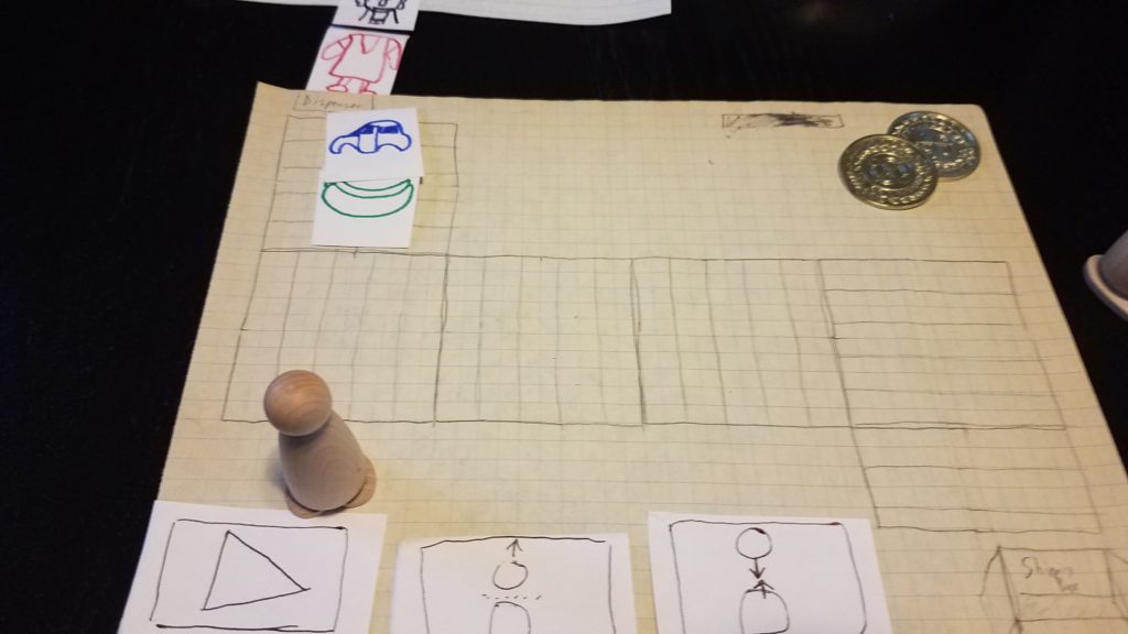 Toy Factory Fixer: Paper Prototype
