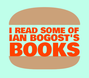 I read some of Ian Bogost's Books (words in buns)