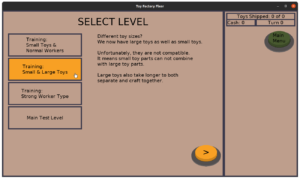 Toy Factory Fixer - new training levels