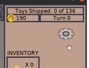 Toy Factory Fixer - new gear icon