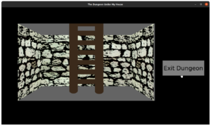 The Dungeon Under My House - initial in-dungeon art 