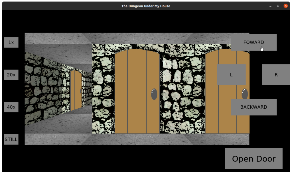 The Dungeon Under My House - door rendering