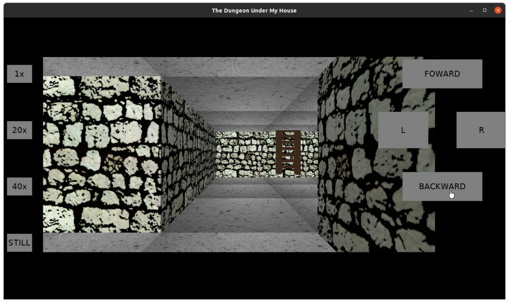 The Dungeon Under My House - ladder