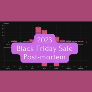 2023 Black Friday Sale post-mortem