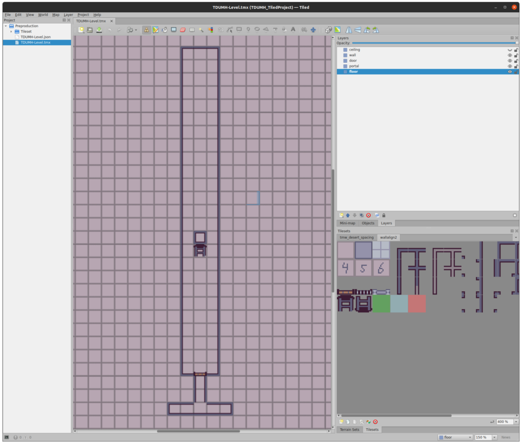 The Dungeon Under My House - Using Tiled to create the dungeon layout