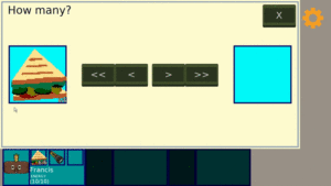 The Dungeon Under My House - moving quantified items between inventory slots