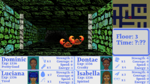 The Dungeon Under My House - preproduction mock-up