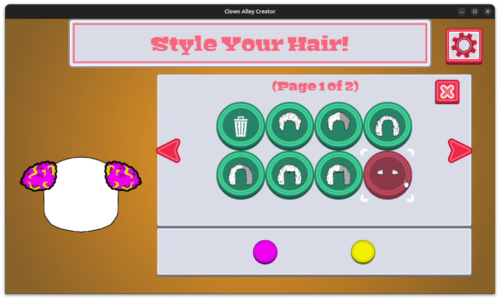 Clown Alley Creator - pink hair with highlights