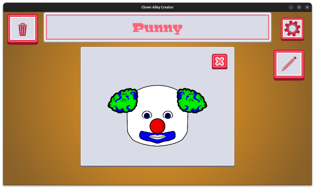 Clown Alley Creator - new smile make-up