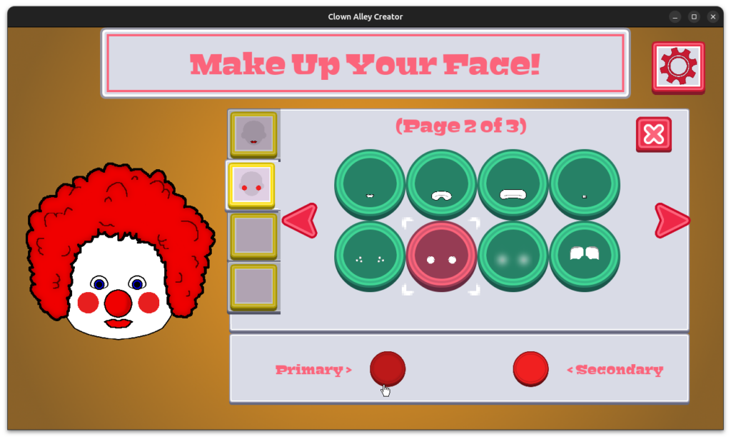 Clown Alley Creator - color labels
