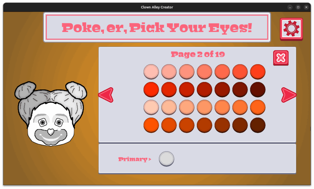 Clown Alley Creator - multiple color options