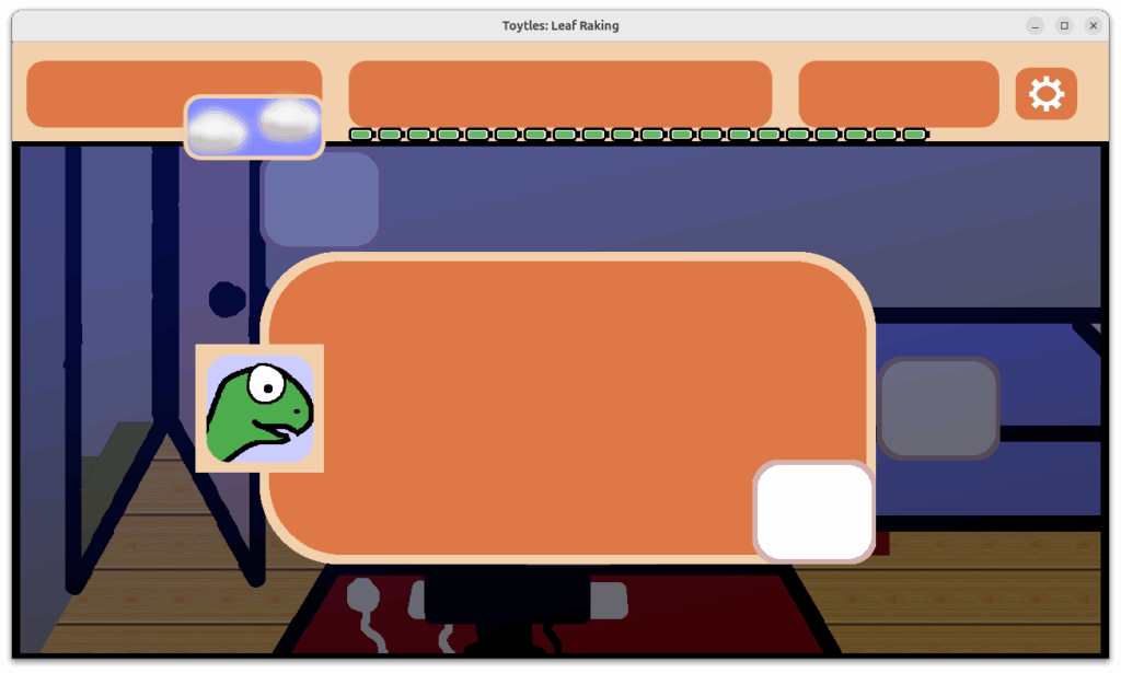 Toytles: Leaf Raking - running but without text